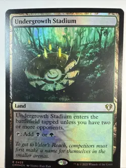 Undergrowth Stadium - Foil Commander Legends Magic mtg Light Play, English x1 - Image 3