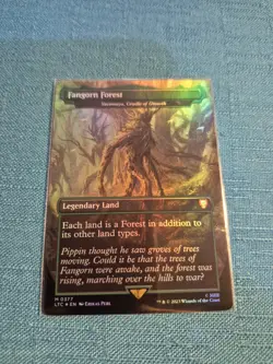 MTG LOTR Fangorn Forest / Yavimaya Cradle of Growth #377 💥FOIL💥 Commander - Image 1