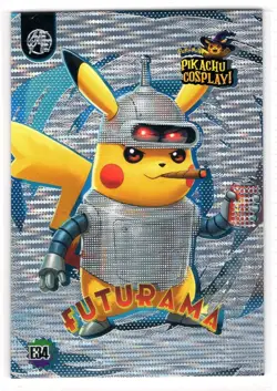 POKEMON PIKACHU COSPLAY! * FUTURAMA * E34 * BOX HIT* - Image 1