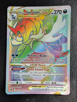 Hisuian Samurott VSTAR - 197/189 Astral Radiance (Pokemon) Secret Rainbow Rare - Image 1