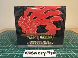 Pokemon TCG Sword & Shield Lost Origin Pokemon Center Elite Trainer Box 820650851353 - Image 1