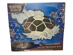 Pokemon TCG: Stellar Crown Pokemon Center Exclusive Elite Trainer Box ETB SEALED - Image 1