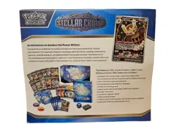 Pokemon TCG: Stellar Crown Pokemon Center Exclusive Elite Trainer Box ETB SEALED - Image 2