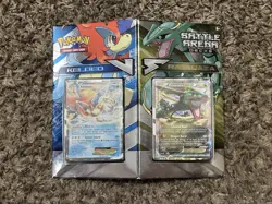 Pokemon Rayquaza EX vs Keldeo EX Battle Arena Decks 2016 - Factory Sealed Deck - Image 1