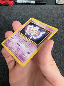 Mewtwo #3 The First Movie Black Star Promo LP Vintage WOTC - Pokemon TCG - Image 3