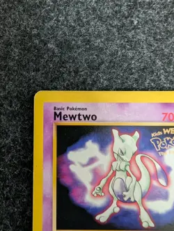 Mewtwo #3 The First Movie Black Star Promo LP Vintage WOTC - Pokemon TCG - Image 4