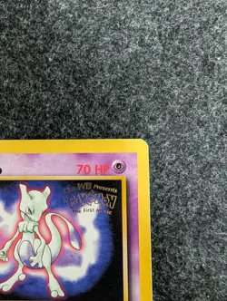 Mewtwo #3 The First Movie Black Star Promo LP Vintage WOTC - Pokemon TCG - Image 5