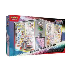 POKEMON TCG Prismatic Evolutions PREMIUM FIGURE COLLECTION English PreSale 11/28 - Image 1