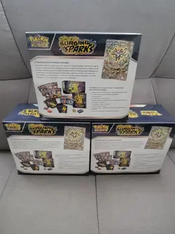 Pokemon Surging Sparks Factory Sealed ETB Lot of 3 - Image 2