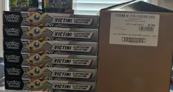 Pokemon Scarlet & Violet Unova Victini Illustration Collection Box - 6 Boxes Lot - Image 1