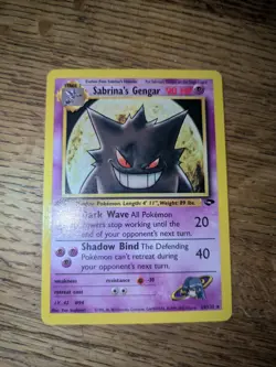 Pokemon Sabrina's Gengar 29/132 Gym Challenge 1st Edition -Regular - Image 1