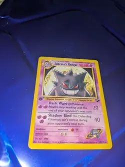 Pokemon Sabrina's Gengar 29/132 Gym Challenge 1st Edition -Regular - Image 3