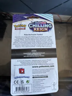 Pokemon TCG: Sword & Shield: Chilling Reign Single Pack Blister Phanpy PROMO! - Image 2