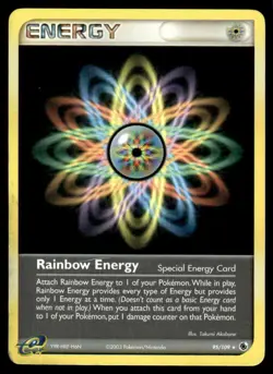 Pokemon Rainbow Energy - LP - EX Ruby & Sapphire (95/109) - Image 1