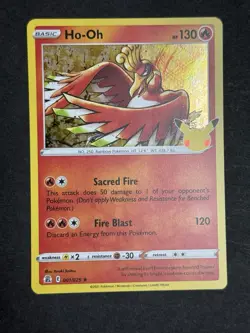 Ho-Oh 001/025 Celebrations Holo Rare Pokemon TCG NM/Near Mint - Image 1