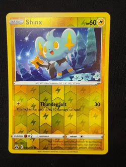 Shinx 040/159 Reverse Holo LP - Pokemon TCG Sword & Shield Crown Zenith CRZ - Image 1