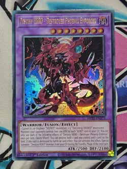 Destiny HERO Destroyer Phoenix Enforcer MP25-EN273 Ultra Rare 1st Ed YuGiOh - Image 1