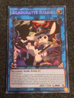 Yugioh! Silhouhatte Rabbit INFO-EN052 Secret Rare 1st Edition NM - Image 1