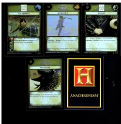 Single Card - 2004 The History Channel Anachronism Card Game - You Pick! $1 Ship - Image 1