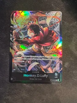 Monkey.D.Luffy - ST14-001 - Leader - One Piece Card Game N/M - Image 1
