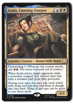 Azula, Cunning Usurper 208 MTG Avatar TLA NM - Image 1