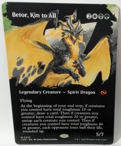 Betor, Kin to All (Borderless) Tarkir: Dragonstorm Regular 0353 NM/M - Image 1