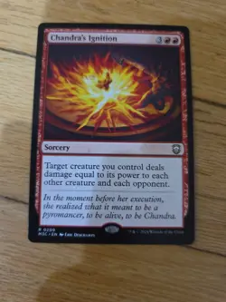 Mtg Chandra's Ignition; Commander - Image 1