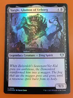 1x Yargle, Glutton of Urborg | FOIL | Commander Masters | MTG Magic Cards - Image 1