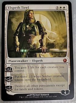 MTG Elspeth Tirel Scars of Mirrodin 6/249 Regular Mythic - Image 1
