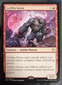 Goblin Goon [Duel Decks: Merfolk vs. Goblins] Magic MTG - Image 1