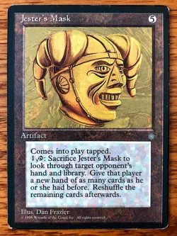 MTG Jester's Mask - Ice Age, English - Image 1