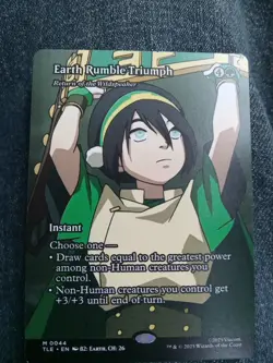 ~ Earth Rumble Triumph - Return of the Wildspeaker (Borderless) ~ NM ~ ~ MTG ~ - Image 1