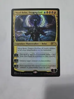Nicol Bolas, Dragon-God (Stained Glass) Secret Lair Drop Foil - Image 1