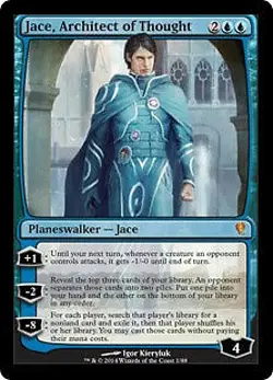 MTG Magic - Jace, Architect of Thought - Duel Deck: Jace vs. Vraska - Image 1