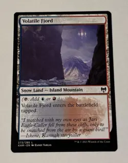 MTG Volatile Fjord - Kaldheim NM - Image 1