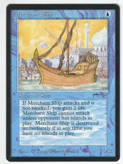 LP - Pirate Ship - Arabian Knights - Magic the Gathering- PLZ SEE PHOTOS+SCANS - Image 2
