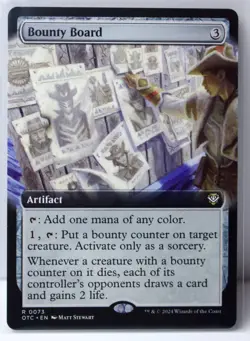 Bounty Board [New, Near Mint] Extended Art {Thunder Junction: Commander} - Image 1