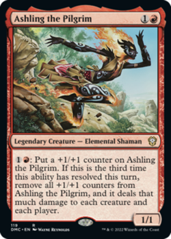 Near Mint, English - 2 x MTG Ashling the Pilgrim Commander: Dominaria United - Image 1