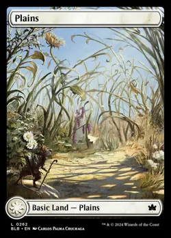 Hero Deal, English - 4 x MTG Plains (0262) Bloomburrow - Image 1
