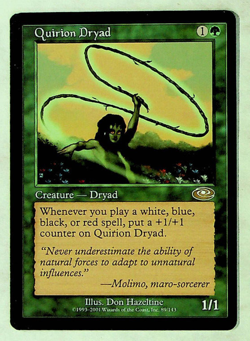 Quirion Dryad - Planeshift - 2001 - Magic the Gathering - Image 1