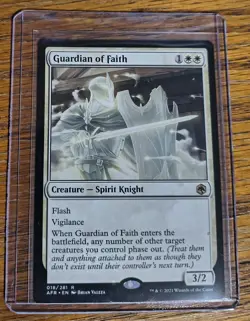 MTG Guardian of Faith Adventures in the Forgotten Realms LP X1 - Image 1