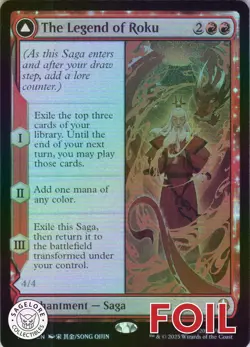 MTG The Legend of Roku (145) | NM Foil | Avatar: The Last Airbender {TLA} - Image 1