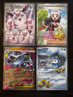 Pokemon TCG Card Lot Of Phantasmal Flames - Dawn, Wigglytuff, Piplup, Charizard - Image 1
