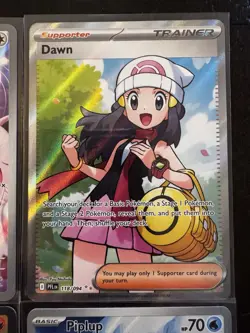 Pokemon TCG Card Lot Of Phantasmal Flames - Dawn, Wigglytuff, Piplup, Charizard - Image 3