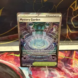 Pokemon Trainer Mystery Garden 172/132 Me01: Mega Evolution Ultra Rare Holo - Image 1
