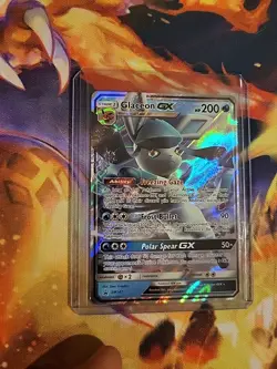 Pokemon TCG Glaceon GX SM147 Sun & Moon Promos Black Star Promo Holo Card - Image 2