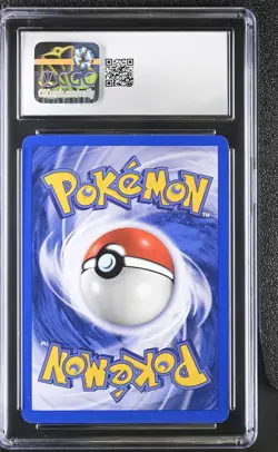 CGC 8.5 Houndour 2001 Neo Discovery 5/75 Holo SWIRL Pokemon Card - Image 2