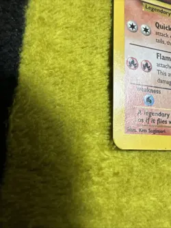 Pokemon Wotc Black Star Promo Arcanine #6 MP/P - Image 3
