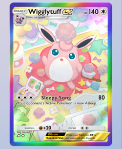 Wigglytuff Rainbow Rare 2?, Pokemon TCG Pocket, Genetic Apex, English - Image 1