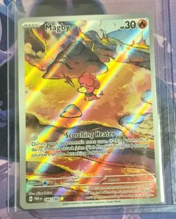 Magby 186/182 Pokemon TCG Scarlet & Violet: Paradox Rift - Image 1